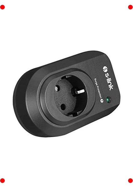 Tekli Akım Korumalı Priz, 3500W, Çocuk Korumalı