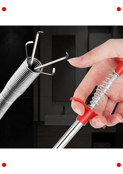 Esnek Gider Borusu Tıkanıklık Açma Çubuğu 90 cm indirimleri