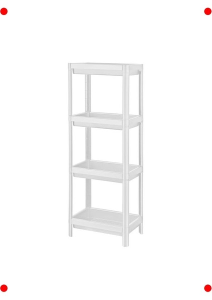 Çok Amaçlı 4 Katlı Köşe Rafı – Banyo Mutfak Organizeri fiyatları