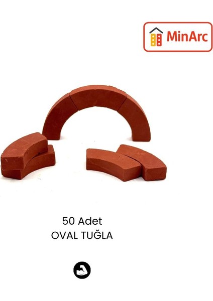 Minyatür Inşaat Keşif Seti-Dayanıklı 3 Delikli Minyatür Tuğla (500+) Hobi & Maket Ev indirimleri