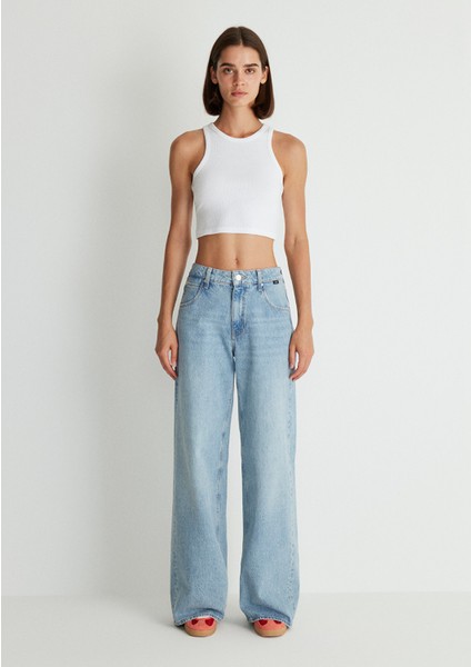 Siena Iconic Gölgeli Açık Mavi Jean Pantolon 1010763-89104