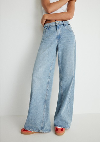 Siena Iconic Gölgeli Açık Mavi Jean Pantolon 1010763-89104