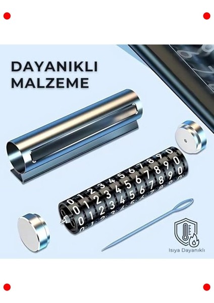 Çevirmeli Araç Içi Gizlenebilir Park Numaratör fırsatları