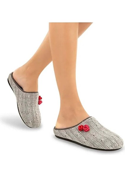 Melody Anatomik Iç Tabanlı Örgü Model Ev Terliği