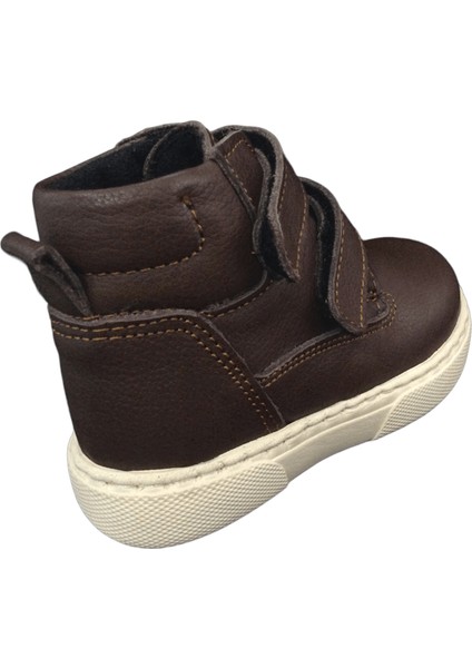 1001 Ridente Kahverengi Bebe Erkek Çocuk Bot % 100 Deri Cırtlı fırsatları