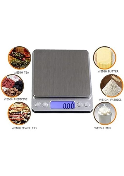 Mutfak Terazisi 2 kg x 01 G, Mektup Terazisi, Ev Terazisi, Cep Terazisi, Terazi, Ince Terazi, Dare Fonksiyonlu Elektronik Terazi, LCD Ekranlı modelleri