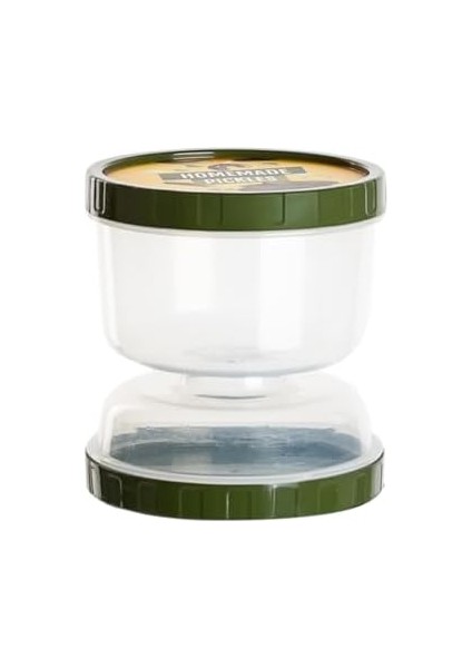 02 1391 Kum Saati Süzgeçli Zeytinlik- 2&apos;li Zeytin Turşu Saklama Kabı Şeffaf fiyatları