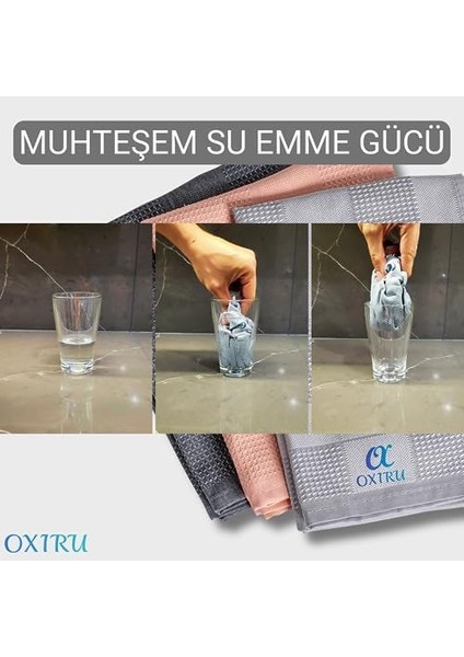 Mikrofiber Temizlik Bezleri Set 40X40 cm - Küçük Boy Sihirli Bezler, Bulaşık Yıkama Bezi, Mutfak ve Araba Için Microfiber Temizlik Bezi, Ekran Temizleyici ve Cam Silme Bezi, /gri/pembe modelleri