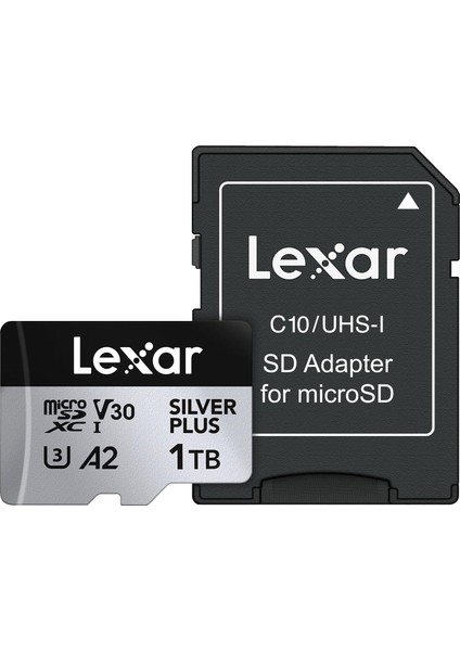 1t Professional Microsdxc Hafıza Kartı, Uhs-I, C10, U3, V30, Full-Hd ve 4K Video, 205/150 Mb/s&apos;ye Kadar Okuma/yazma, Videografçılar, Oyuncular (LMSSIPL001T-BNANU)