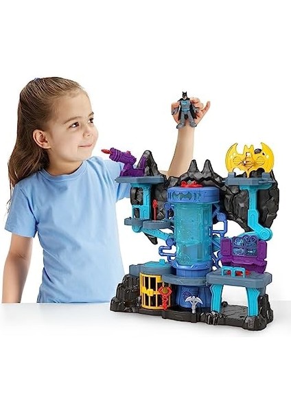 Imaginext™ Dc Super ™ Bat-Tech Batc™ &apos;in Mağarası Imaginext Dc Super Bat-Tech Batc Oyun Seti, Işıklı ve Sesli, 3-8 Yaş Arası Çocuklar Için Uygundur GYV24 GYV24 modelleri