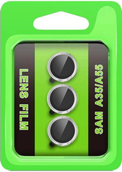 A35 5g Raze Metal Kamera Lens - Gümüş