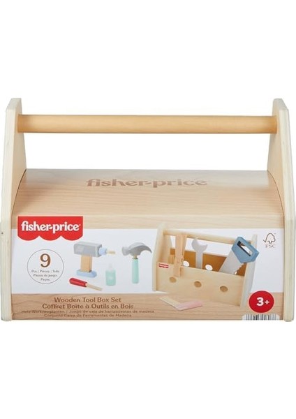 3 Yaş ve Üzeri Çocuklar Için 9 Ahşap Parçadan Oluşan Ahşap Tamir Kutusu ve Oyuncak Matkap, HYG50 modelleri