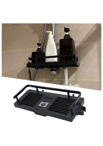 Duş Demirine Takılan Siyah Duş Sabunluk Organizeri Şampuan,sabun,lif fiyatları