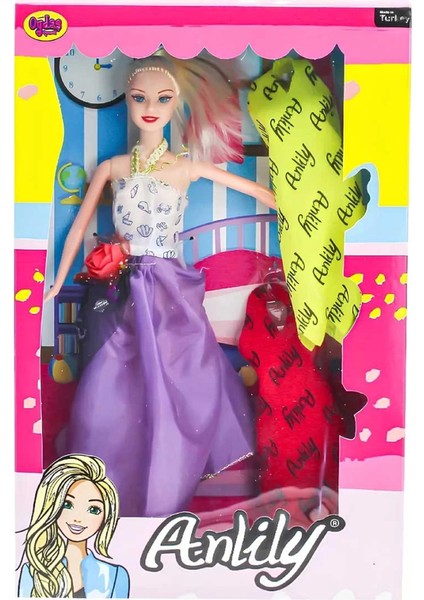 Oydaş Anlily Kutuda 2 Elbiseli Bebek 2252