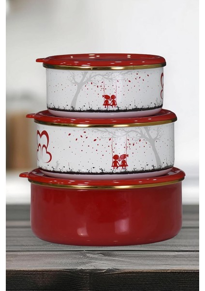 Üçlü Saklama Seti