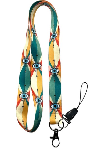 Göz Boyun Ipi ve Telefon Askısı Lanyard