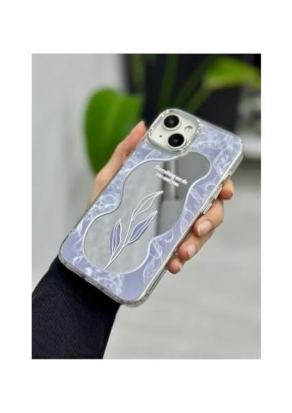 Go Aksesuar 15-14 - 13 ile Uyumlu Aynalı Yaprak Model Silikon Kılıf fiyatları