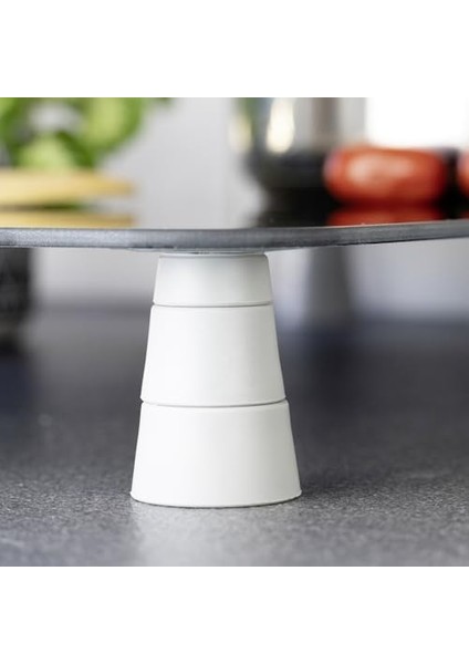 Cam Kapak Plakaları Için Ayaklar 4 Adet Ersatzfüße Şeffaf modelleri