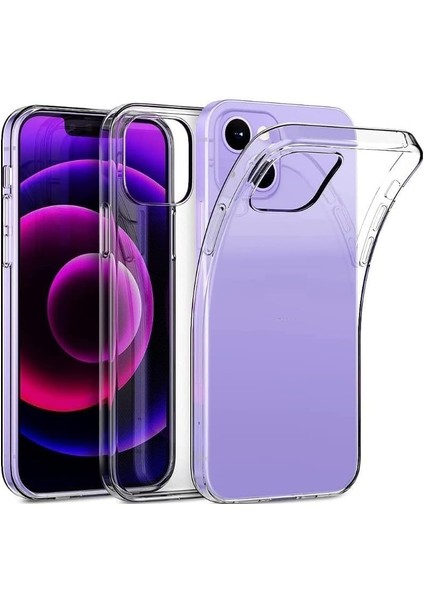 Happy 14 Plus ile Uyumlu Şeffaf Kılıf 14 Plus (6.7&apos;&apos;) Şeffaf Silikon Kılıf, Transparent Kılıfı