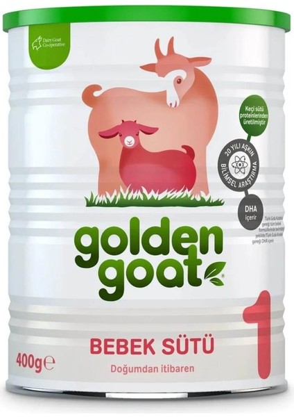 Golden Goat 1 Keçi Sütlü Bebek Sütü 0-6 Ay 400 gr
