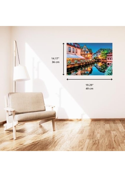 35147 – Strasbourg Old Town – 500 Parça – Yetişkinler Için Yapboz, &apos;da Üretilmiştir, Çok Renkli modelleri