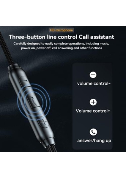 Yüksek Baslı Alüminyum Alaşımlı Type-C Kablolu Kulaklık 1,2 Metre (Mikrofonlu) fiyatları