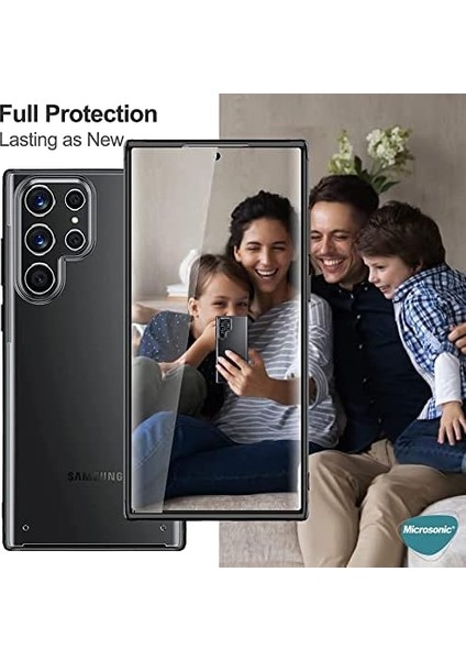 Galaxy S24 Ultra Için Kılıf Frosted Frame Siyah [galaxy S24 Ultra ile Uyumlu Kılıf - Siyah] modelleri