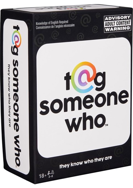 Games, Tag Someone Who, Yetişkin Kart Oyunu, 3-8 Oyuncu, 18+ Yaş