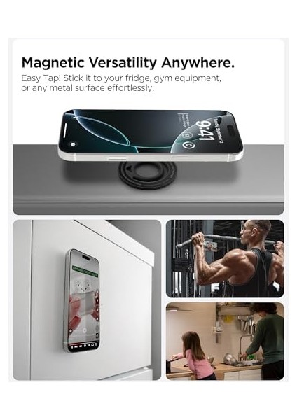 Magfit Dual Pop Için Manyetik Telefon Tutucu Magsafe Özellikli Ring OM105 - AMP08886 fiyatları