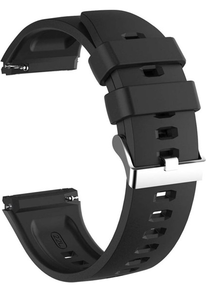 Galaxy 3 45MM Için Kordon, Silicone Rapidbands Siyah