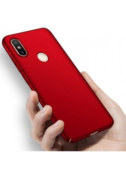 P20 Lite Uyumlu Sert Rubber Silikon Kılıf (Kırmızı) modelleri