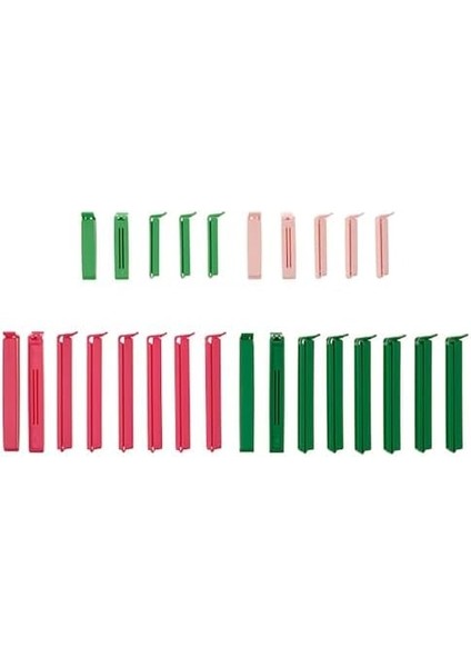 Torba Klipsi,boyutlar: 6 cm Uzunluğunda 10 Adet ve 11 cm Uzunluğunda 16 Adet, Karışık Renkler fiyatları