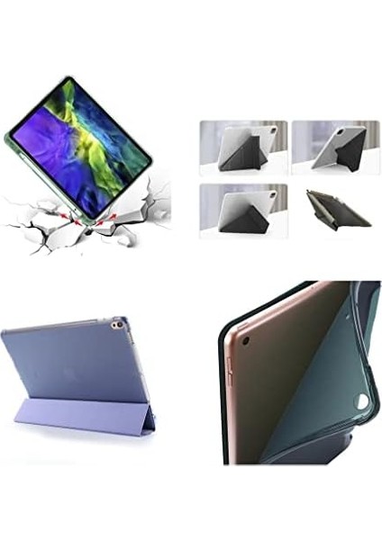 Tab S9 Fe /S10 /s9 ile Uyumlu Kılıf Grafiti Şeffaf Bölmeli X610-16-810-18 X820 Rose modelleri