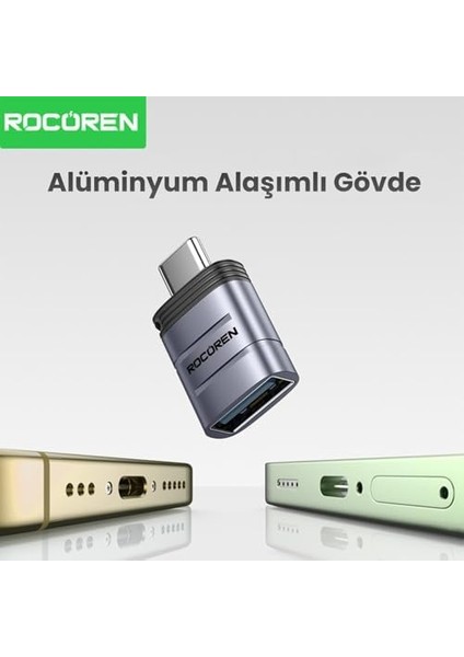 Type-C To USB 3.2 5gbps Otg Çevirici Dönüştürücü Adaptör modelleri