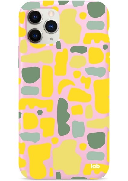 11 Pro Pembe Silikon Telefon Kılıfı - Building Blocks Yellow