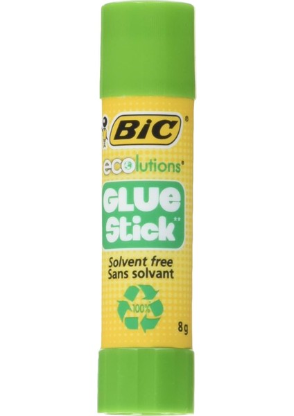 Ecolutions Yapışkan, 8 G, Çeşitli Renklerde, 5 Adet