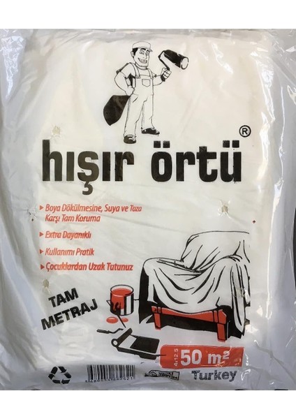 Badana Eşya Örtüsü (4mt*12.5 mt 50M2)