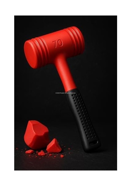 Çift Renkli Tokmak, Sert Plastik Başlık, Iz Bırakmaz, Ergonomik Kaymaz Saplı, Kaporta Işleri, Süpürgelik Montajı, Marangozluk ve Işleri Için Uygun, Dayanıklı El Aleti (70 Mm) fiyatları