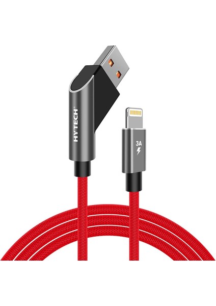 HY-X315 3A 1m, Kırmızı Şarj Kablosu