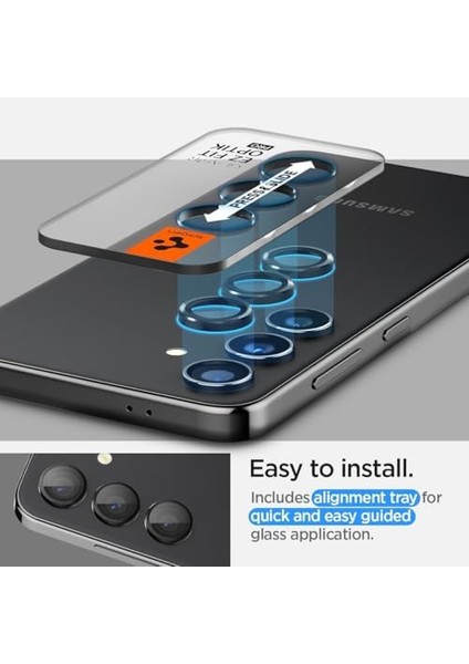 S24 Kamera Lens Camı Glas.tr Ez Fit Optik Pro (2 Adet) - AGL07433 fiyatları