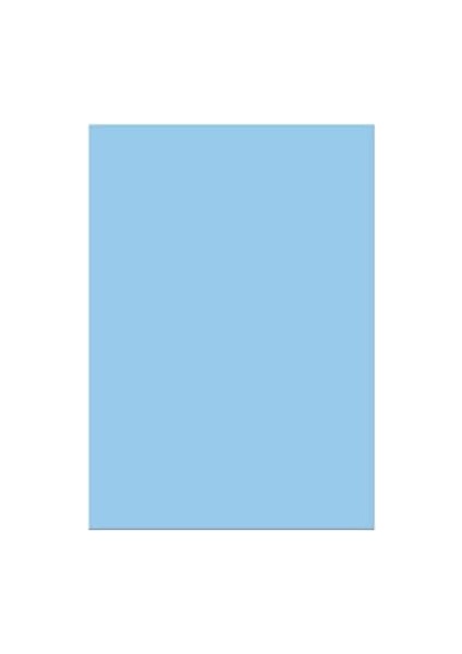 A5 Karton Kapaklı Bloknot, Pastel Serisi, 80 Yaprak, Düz, Bebek Mavisi fiyatları