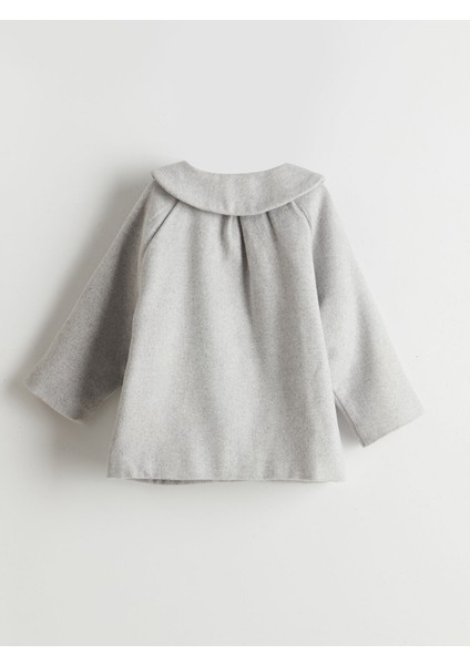 Yeni Sezon Bebe Yaka Kaşe Kız Çocuk Mont fiyatları