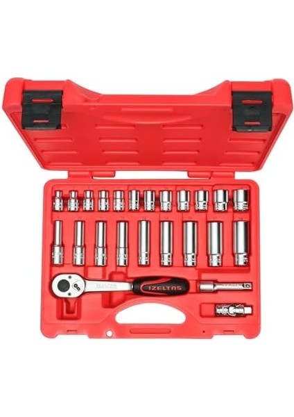 3/8" Alti Köşe Lokma Anahtar Seti 24 Parça fiyatları