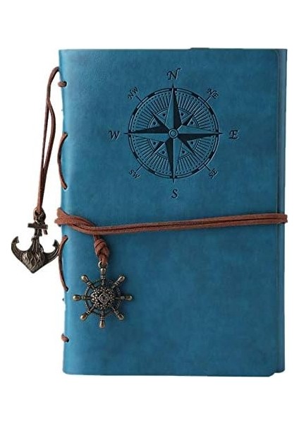 Doldurulabilir, Birinci Sınıf Pu-Deri Klasik Kabartmalı Trl Journal Günlük Boş Sayfa ve Retro Kolye Ucu fiyatları