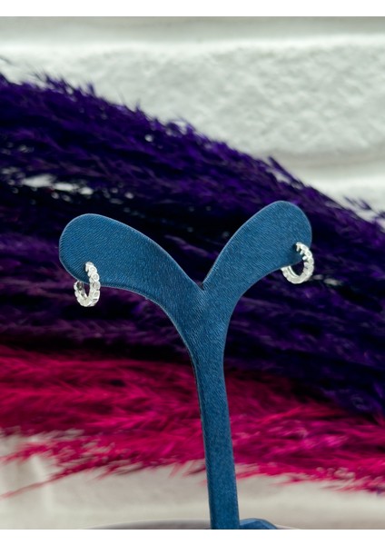 925 Ayar Gümüş Halka Modeli Çocuk Küpesi Zarif Gümüş Küpe fiyatları