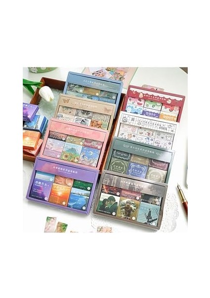 Anılar Temalı 6 Adet Kutu Seti • Bullet Journal fiyatları