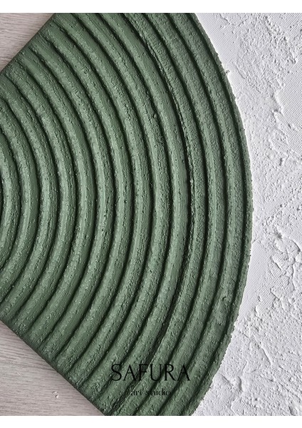 Dokulu Tablo – El Yapımı 3 Boyutlu Alçı Minimalist Doku, Modern Iskandinav Kabartmalı (Boho No:1) indirimleri