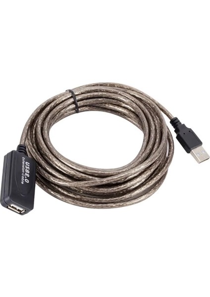15 Metre USB 2.0 Uzatma Kablosu Filtreli, Hızlı Veri Transferi,