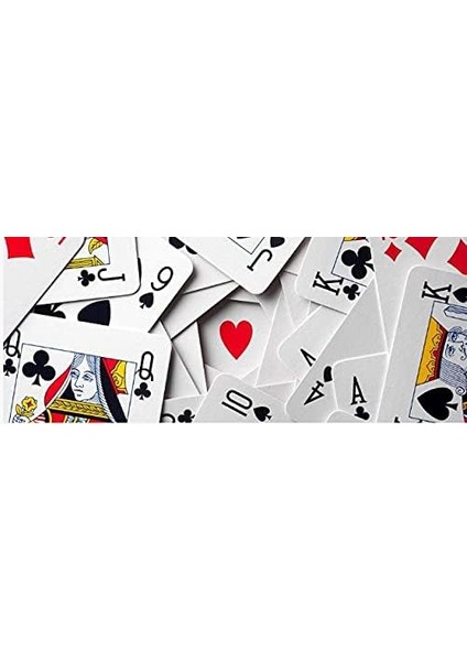 Endeks Oyun Kağıdı Destesi, Kırmızı/mavi, Poker Boyu, 2 Paket modelleri