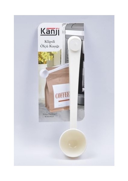 Time Filtre Kahve Kağıdı 1/4 4 Numara 80&apos;li Paket + Klipsli Çay Kahve Ölçü Kaşığı - Beyaz modelleri